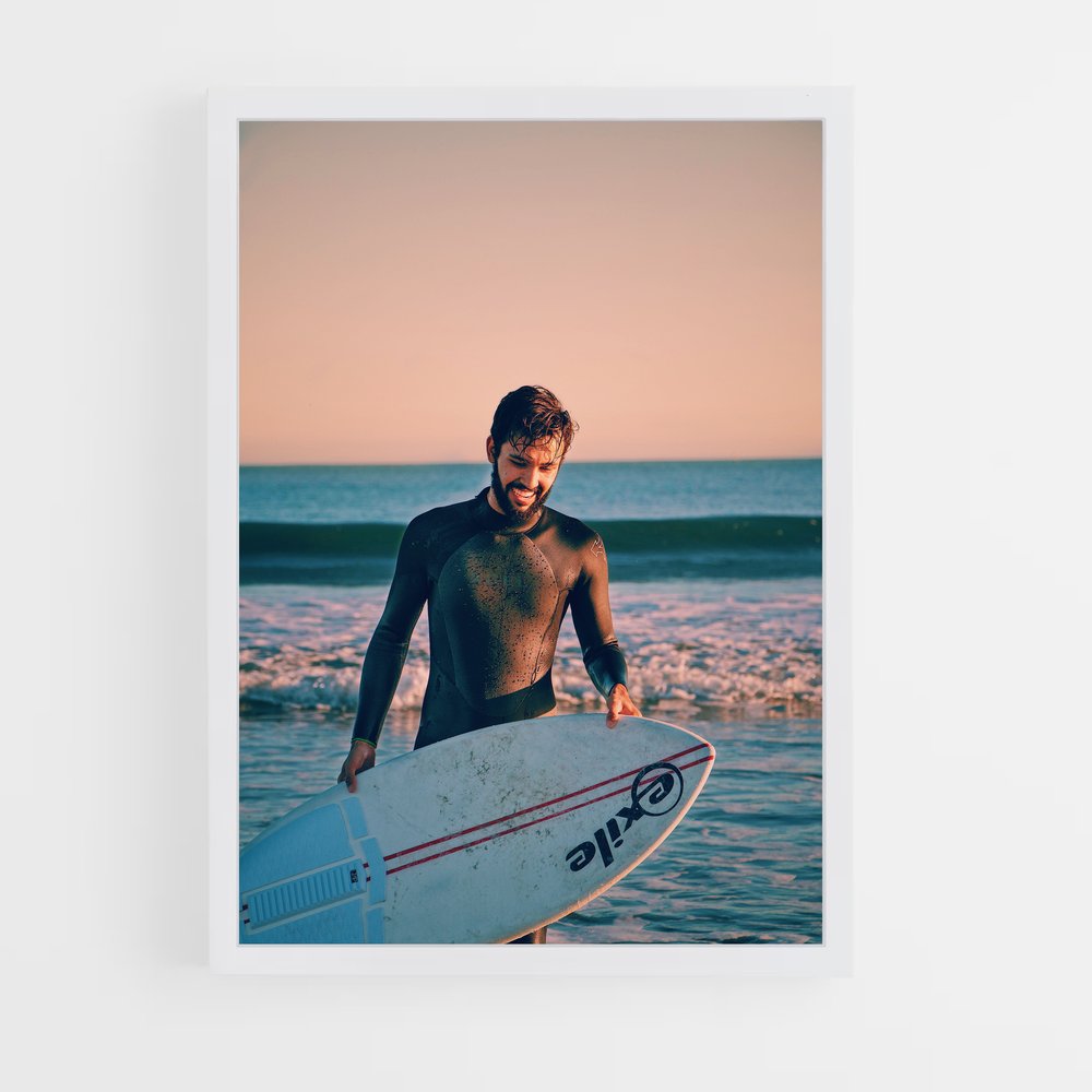 Poster Surf and Skim – affiche Skimboard (vue 3)
